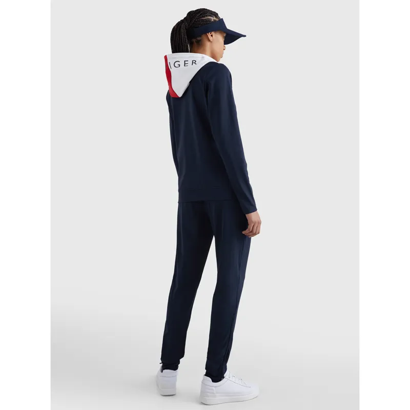 Tommy Hilfiger Women's Performance Colourblock Zip-Hoodie - Desert Sky-4